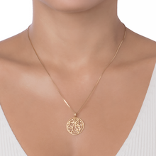 PINGENTE VIVARA ARABESCO COM DIAMANTES EM OURO