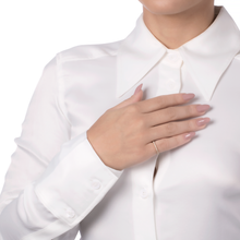 ALIANÇA INTEIRA DE DIAMANTES EM OURO