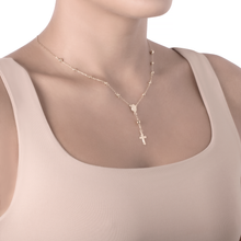 COLAR TERÇO EM OURO AMARELO