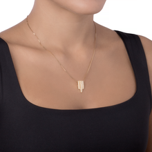 PINGENTE VIVARA COM DIAMANTES EM OURO