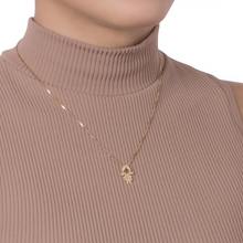 PINGENTE VIVARA MENINA MAMA COM DIAMANTES EM OURO