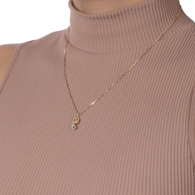 PINGENTE VIVARA COM DIAMANTES EM OURO AMARELO E OURO BRANCO