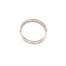 ALIANÇA VIVARA ESSENCE COM DIAMANTES EM OURO AMARELO E OURO BRANCO