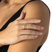 ANEL HSTERN MOTION COM DIAMANTES EM OURO