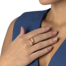 ANEL VIVARA COM DIAMANTES EM OURO