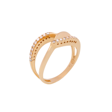 ANEL VIVARA COM DIAMANTES EM OURO