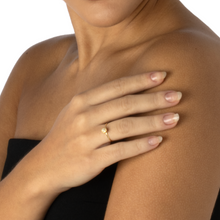 ANEL VIVARA PAVÊ COM DIAMANTES EM OURO