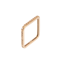 ANEL VIVARA ÁGAVE COM DIAMANTES EM OURO