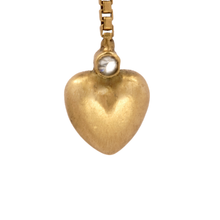 COLAR ANTONIO BERNARDO POÈME CORAÇÃO EM OURO COM DIAMANTE