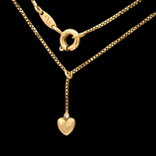 COLAR ANTONIO BERNARDO POÈME CORAÇÃO EM OURO COM DIAMANTE