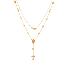 COLAR TERÇO EM OURO AMARELO