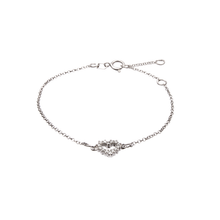 PULSEIRA VIVARA CORAÇÃO COLEÇÃO BABY COM DIAMANTES EM OURO BRANCO