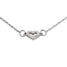 PULSEIRA VIVARA CORAÇÃO COLEÇÃO BABY COM DIAMANTES EM OURO BRANCO