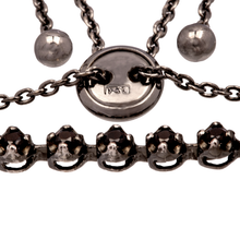 PULSEIRA EM OURO NEGRO COM DIAMANTES NEGROS