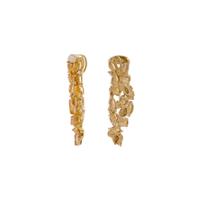 PINGENTE VIVARA COM DIAMANTES E CITRINO EM OURO