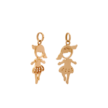 PINGENTE VIVARA MAMA BAILARINA COM DIAMANTES EM OURO