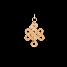 PINGENTE HSTERN DVF NÓ BÚBICO EM OURO